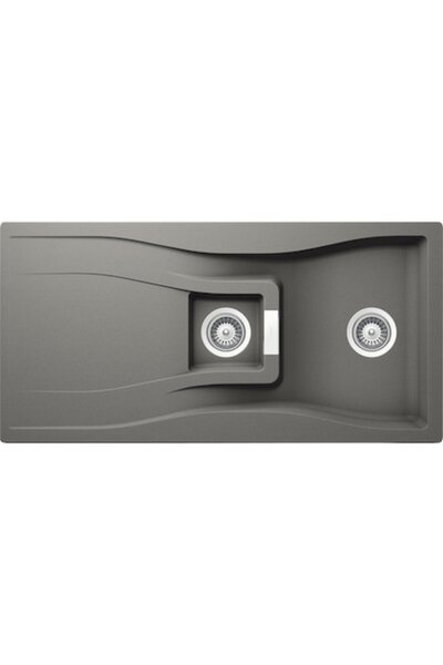 Schock Chiuvetă de bucătărie cu 1 cuvă + ½ cascadă D-150 100x50 cm