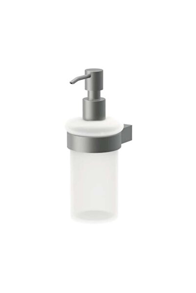 Lenz Liquid Soap Dispenser with Support Sivo Graphite Matte