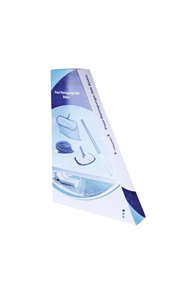 BASIC Pool Cleaning Set, Brush, Net and Telescopic Handle