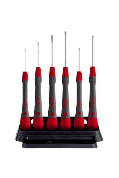wiha Set de șurubelnițe de precizie PicoFinish, 6 piese