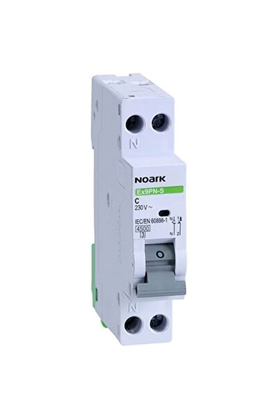 NOARK Disjunctor automat 101593, 1P+N, lățime 1 modul, C6, EX9PN-S