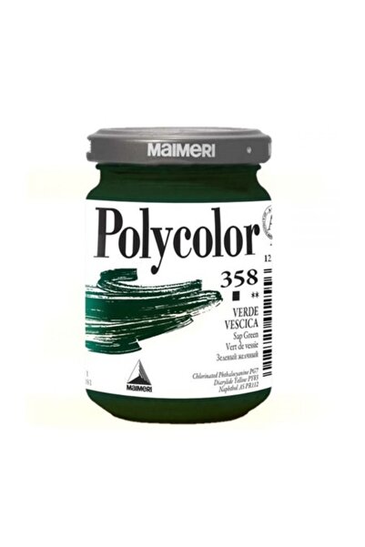 Maimeri Vopsea Vinil Polycolor - Verde Sap - 140 ml