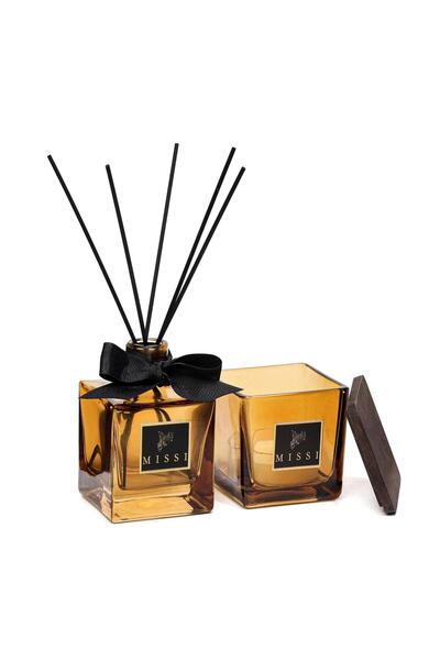 Missi Simple Luxe Collection-Oud Vanilya Oda Kokusu ve Mumluk Seti