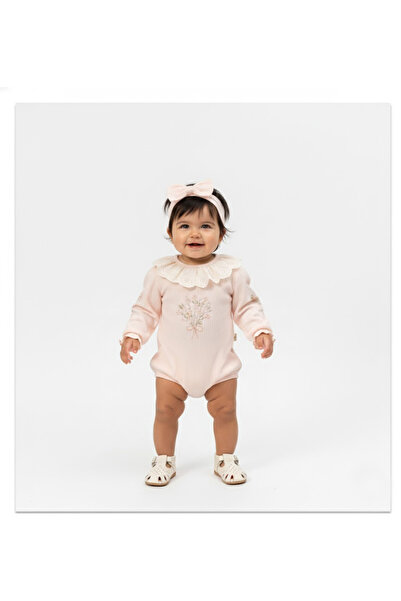 Hülya's MIND BEBEK ÇİÇEK BUKETİ NAKISLI ROMPER