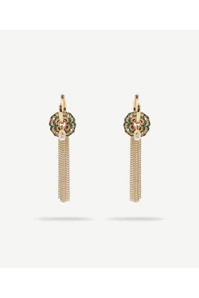 Yargıcı Çıkarılabilir Aksesuarlı Halka Küpe