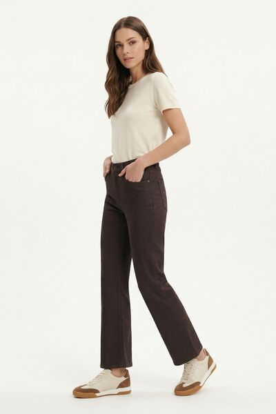 Rays Brown Wide Leg Pants 1062