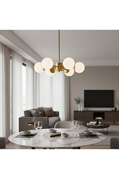 Luxera Lighting LUSTRA COSMO AURIU 6XE27 60W 600X680mm