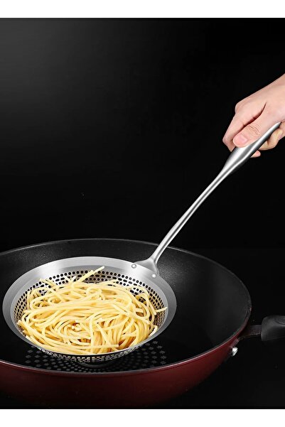 CEZVE HOME Stainless Steel Perforated Ladle Spoon – Oil Straining Frying Boil...