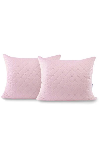 Deco King Set 2 huse perne decorative matlasate, Axel, 70 g/m2, 50 x 60cm, Ro...