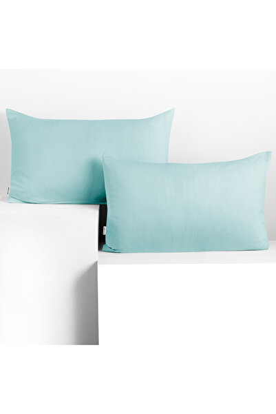 Deco King Set 2 huse perne decorative din bumbac cu fermoar, Amber, 135 g/m2,...