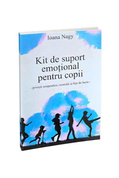 JUCARII VORBARETE Emotional support kit for children. Therapeutic stories, ex...