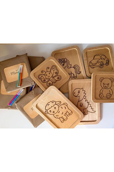 minori kid Ahşap Boyama