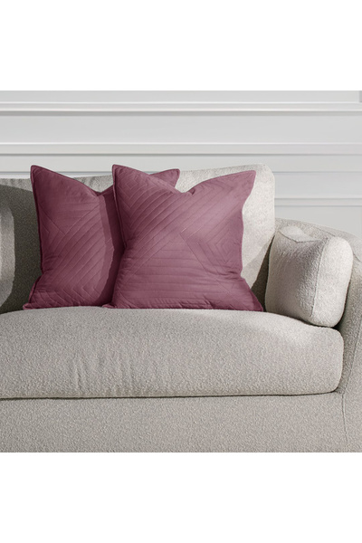 Amelia Home Set 2 huse perne decorative matlasate stil modern, Softa, 70 g/m2...
