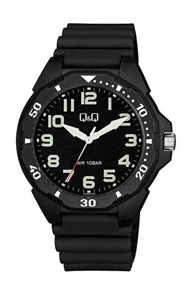 Q&Q Ceas Bărbătesc VS44J003Y, Mecanism Quartz, Rezistență la Apă 10 ATM, Cure...