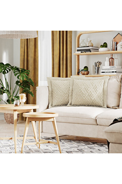 Amelia Home Lightly quilted decorative cushion made of microfiber, Ophelia, 7...