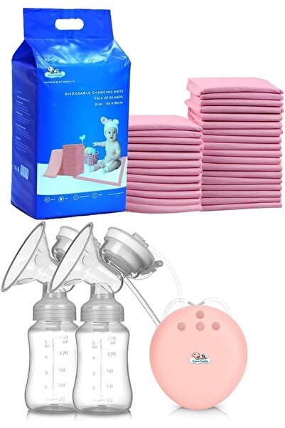 Cute n Cuddle Cute 'n' Cuddle - Double Electric Breast Pump With Baby Changin...
