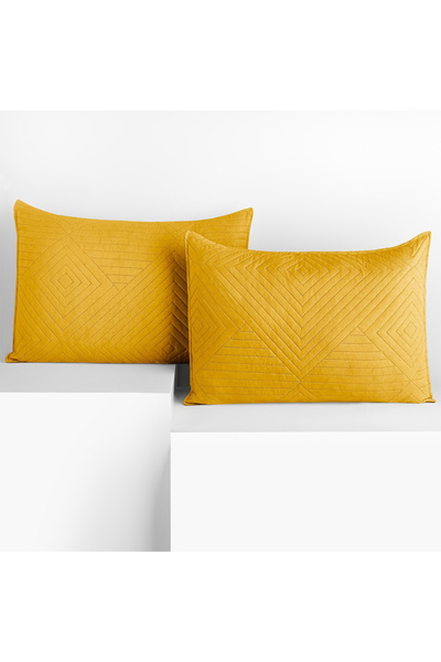 Amelia Home Set 2 huse perne decorative matlasate stil modern, Softa, 70 g/m2...