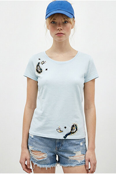 Bianco Lucci Women's 100% Cotton Handcrafted Embroidery Detailed Premium Desi...