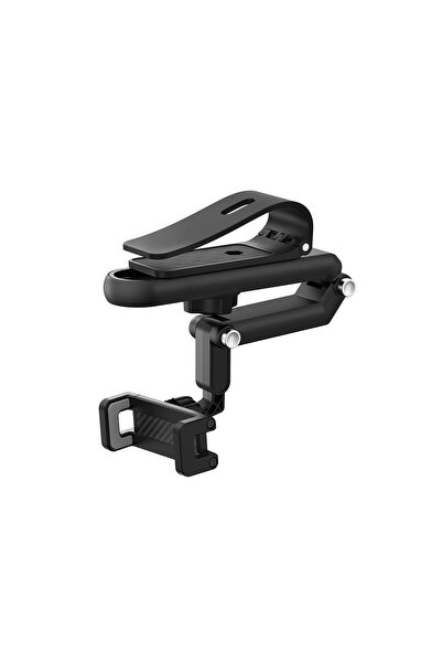 Xo Car Rearview Mirror Holder C185, With Clamps, MultiAngle, Black