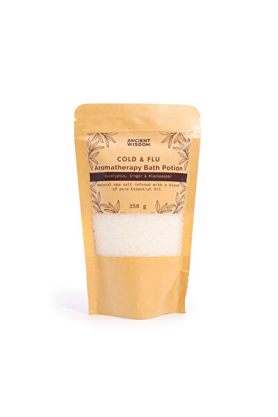 Ancient wisdom Aromatherapy Bath Salt 350g - Cold and Flu