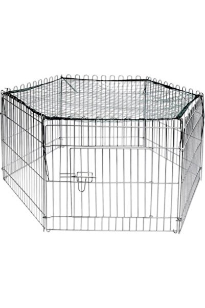 Hornbach Hexagonal Zinc Coated Pen for Animals 123x106x60 cm
