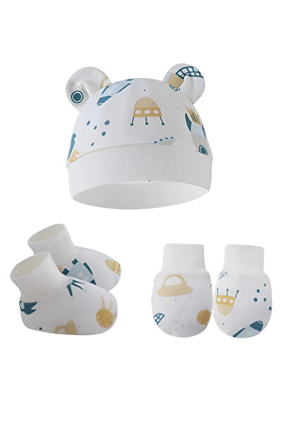 Bambimici – Cozy Bundle Baby Beanie, Socks & Mittens for Babies Multicolor - ...