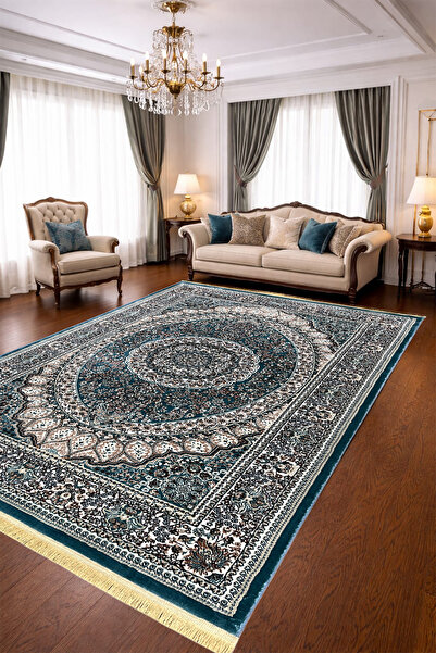 ünalcarpet 4 Metrekare - 6 Metrekare Modern Salon Ve Oturma Odası Halısı Yumu...