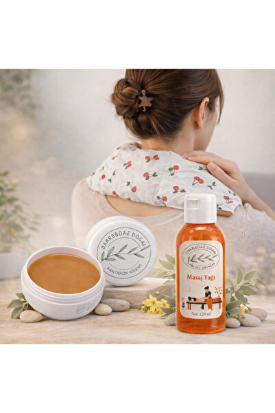 Darboğaz Doğal Yöresel Ürünler 3-Piece Massage Therapy Set |   Cherry Seed Pi...