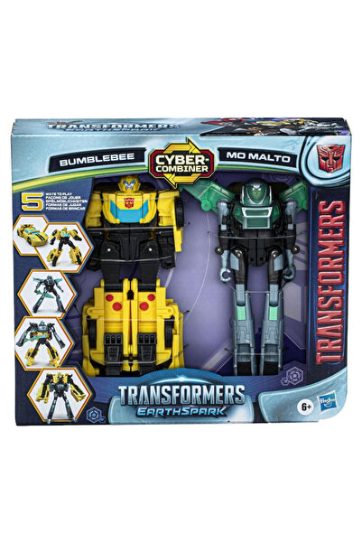 transformers مجموعة مجسمات إيرث سبارك بامبليبي ومو مالتو - لعبة روبوت قابلة ل...