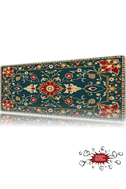 urzuva Majestic Garden Gaming Oyuncu XL Mouse Pad Mousepad 90X40 cm 3Mm Dikiş...