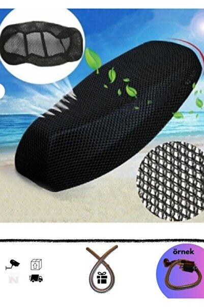 rbk Cg-Cup-Revival-Wing Double Layer Motorcycle Saddle (Seat) Cover with Mesh...