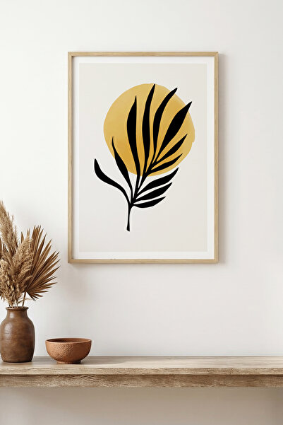 huhuli Τραπέζι με φυσικό ξύλινο πλαίσιο και μίνιμαλ σχέδιο φύλλων - Παστέλ απ...