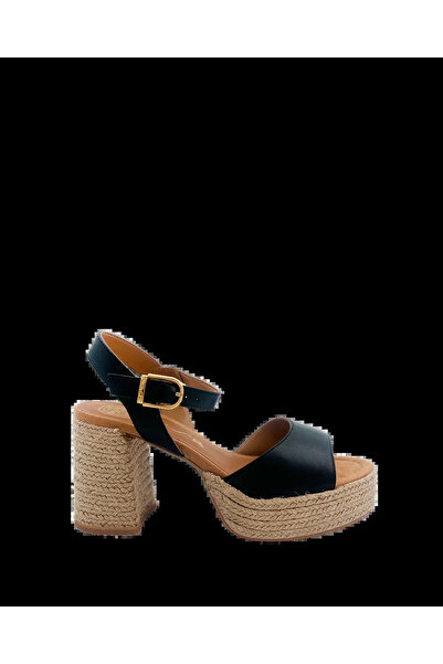 Unisa SANDAL WITH A JUTE HEEL AND PLATFORM