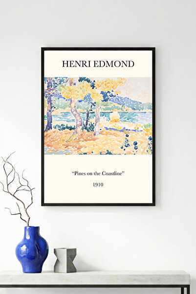 huhuli Αφηρημένος πίνακας με φυσικό τοπίο με φυσικό ξύλινο πλαίσιο - Ζωντανές...