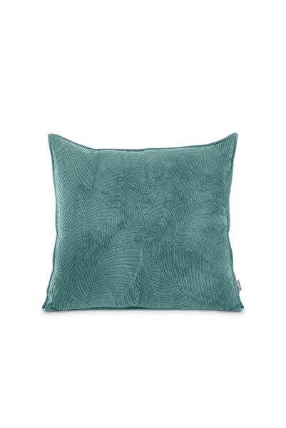 Amelia Home Quilted velvet decorative pillow with embroidered pattern, 180 g/...