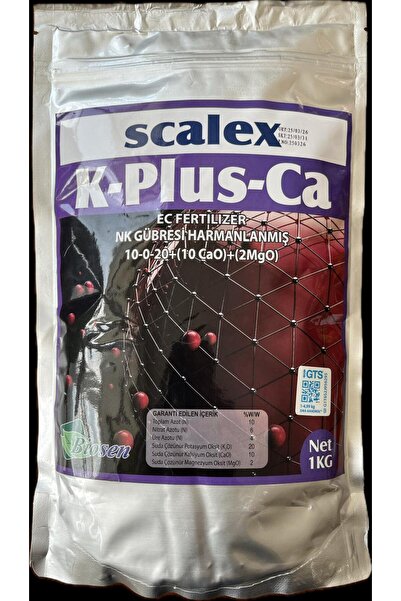 SCALEX K-PLUS-CA 1KG(MEYVE VE RENKLENDİRİCİ)