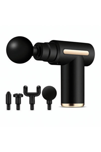 Golden Plus 6-Speed Muscle Massager and Massager with 4 Heads-