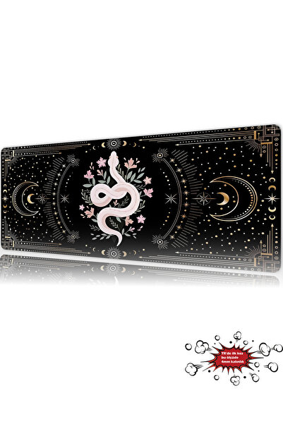 urzuva Celestial Serpent Gaming Oyuncu XL Mouse Pad Mousepad 90X40 cm 3Mm Dik...