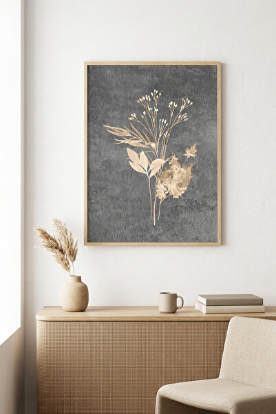 huhuli Τραπέζι με φυσικό ξύλινο πλαίσιο και μίνιμαλ σχέδιο φύλλων - Παστέλ απ...