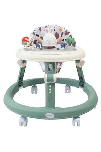 Fun Moment Foldable and Height Adjustable Baby Walker, Suitable for Ages 6 to...