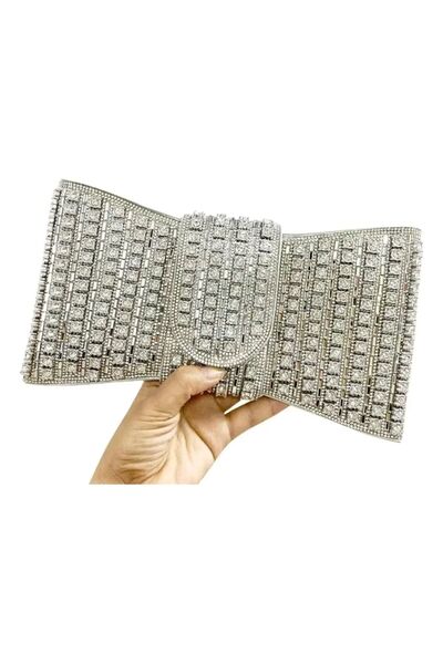 Guja Ac2559 Stone-Embellished Small Handbag for Evening Dresses