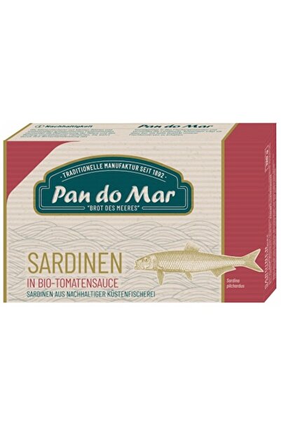 Pan do Mar Sardine în sos de roșii Bio 120 g