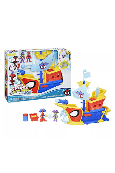 spidey And His Amazing Friends Webs Ahoy Bubble Pirate Ship G0666