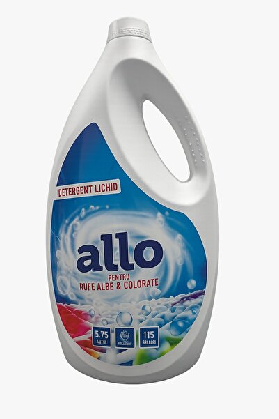 Allo Liquid Laundry Detergent for White & Colored Fabrics, Fresh Scent, 5.75 L