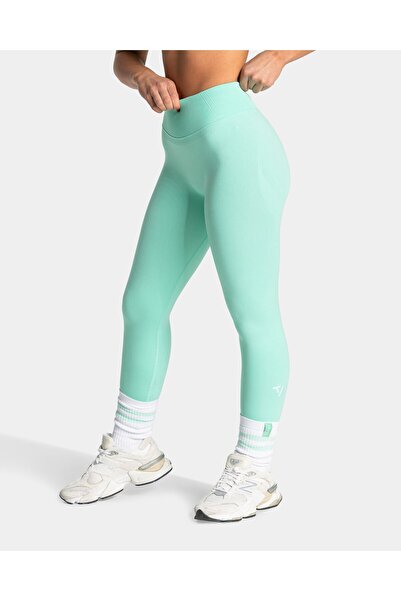 TEVEO Mint Green Lift Seamless Leggings - High Waist Shaping Leggings