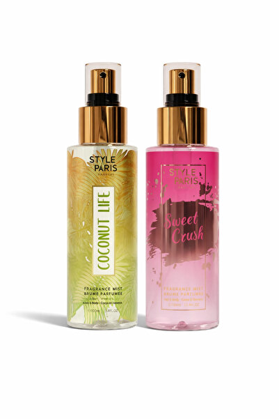 Style Paris Coconut Life & Sweet Crush Set de spray-uri parfumate 2x100ml – S...