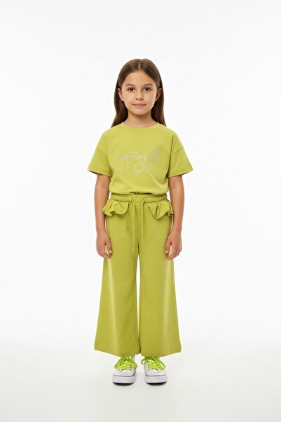 Toontoy Κοριτσίστικο Σετ 2 τεμαχίων: Μπλουζάκι με κοντό μανίκι και λαιμόκοψη ...