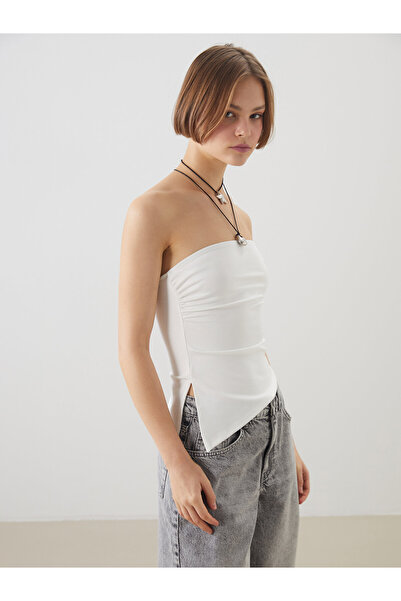 LC Waikiki Bluză încrețită fără bretele