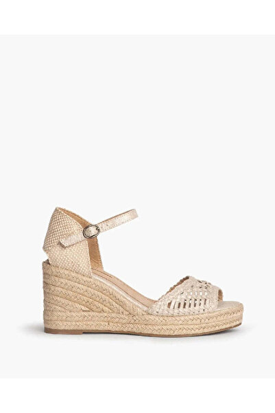 Corina OPEN TOE WEDGE SANDALS IN SILVER