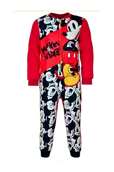 Mickey Mouse Salopetă din poliester, EST.1928, Mickey Mouse, Multicolor